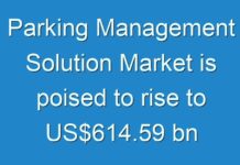 Parking Management Solution Market is poised to rise to US$614.59 bn by 2025