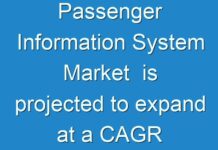 Passenger Information System Market is projected to expand at a CAGR of ~13% from 2024 to 2030