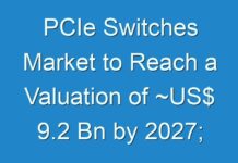 PCIe Switches Market to Reach a Valuation of ~US$ 9.2 Bn by 2027; COVID-19 Pandemic Set to Drop Sales