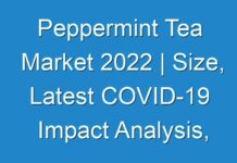 Peppermint Tea Market 2024 | Size, Latest COVID-19 Impact Analysis, Growth, Demand, Opportunities & Forecast To 2030