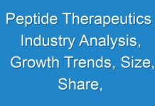 Peptide Therapeutics Industry Analysis, Growth Trends, Size, Share, Opportunities, Revenue, Regional Outlook 2019 – 2027