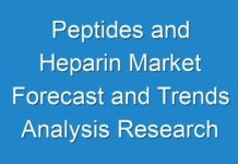 Peptides and Heparin Market Forecast and Trends Analysis Research Report 2017 to 2026