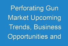 Perforating Gun Market Upcoming Trends, Business Opportunities and Regional Outlook with Forecast till 2031
