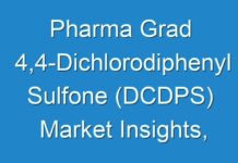 Pharma Grad 4,4-Dichlorodiphenyl Sulfone (DCDPS) Market Insights, Deep Analysis of Key Vendor in the Industry 2029