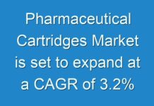 Pharmaceutical Cartridges Market is set to expand at a CAGR of 3.2% by 2026; TMR Analyzes Impact of COVID-19 on Market; Stakeholders to Focus on Long-term Dimensions
