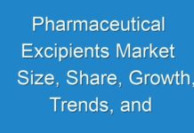 Pharmaceutical Excipients Market Size, Share, Growth, Trends, and Forecast 2019-2027