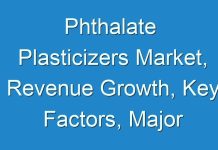 Phthalate Plasticizers Market, Revenue Growth, Key Factors, Major Companies, Forecast To 2027