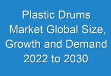 Plastic Drums Market Global Size, Growth and Demand 2024 to 2030