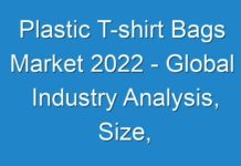 Plastic T-shirt Bags Market 2024 – Global Industry Analysis, Size, Share, Growth, Trends, and Forecast 2030