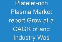 Platelet-rich Plasma Market report Grow at a CAGR of and Industry Was the Largest Region During Forecast Period 2030