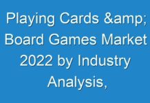 Playing Cards & Board Games Market 2024 by Industry Analysis, Growth Opportunity, Future and Forecast to 2027 – TMR
