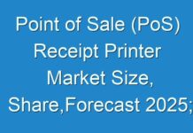 Point of Sale (PoS) Receipt Printer Market Size, Share,Forecast 2025; TMR Analyzes Impact of COVID-19 on Market