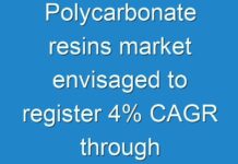 Polycarbonate resins market envisaged to register 4% CAGR through 2029, says Fact.MR