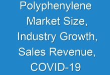 Polyphenylene Market Size, Industry Growth, Sales Revenue, COVID-19 Market Scenario, Opportunity, and Industry Expansion Strategies to 2026
