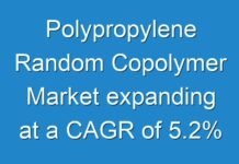 Polypropylene Random Copolymer Market expanding at a CAGR of 5.2% between 2015 and 2024
