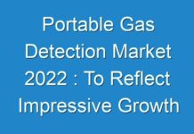 Portable Gas Detection Market 2024 : To Reflect Impressive Growth Rate By 2030
