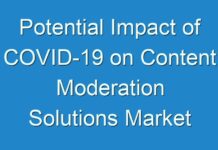 Potential Impact of COVID-19 on Content Moderation Solutions Market