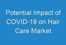 Potential Impact of COVID-19 on Hair Care Market