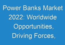 Power Banks Market 2024: Worldwide Opportunities, Driving Forces, Future Potential 2027