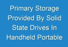 Primary Storage Provided By Solid State Drives In Handheld Portable Devices To Boost Market Growth