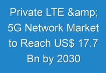 Private LTE & 5G Network Market to Reach US$ 17.7 Bn by 2030