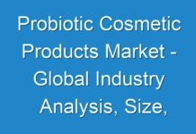 Probiotic Cosmetic Products Market – Global Industry Analysis, Size, Share, Growth 2028