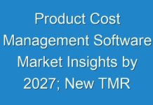 Product Cost Management Software Market Insights by 2027; New TMR Report Explores Impact of COVID-19 Outbreak on Market