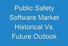 Public Safety Software Market Historical Vs. Future Outlook