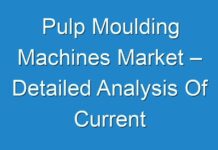 Pulp Moulding Machines Market – Detailed Analysis Of Current Industry Figures With Forecasts Growth By 2030