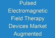 Pulsed Electromagnetic Field Therapy Devices Market Augmented Expansion To Be Registered By 2019 – 2027