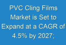 PVC Cling Films Market is Set to Expand at a CAGR of 4.5% by 2027; TMR Analyzes Impact of COVID-19 on Market; Stakeholders to Focus on Long-term Dimensions