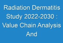 Radiation Dermatitis Study 2024-2030 : Value Chain Analysis And Forecast