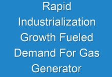 Rapid Industrialization Growth Fueled Demand For Gas Generator Market, Explore Fact.MR Research report