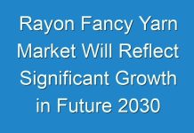Rayon Fancy Yarn Market Will Reflect Significant Growth in Future 2030
