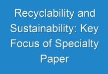 Recyclability and Sustainability: Key Focus of Specialty Paper Manufacturers Insights 2018 to 2027