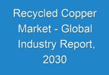 Recycled Copper Market – Global Industry Report, 2030