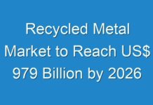 Recycled Metal Market to Reach US$ 979 Billion by 2026