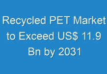 Recycled PET Market to Exceed US$ 11.9 Bn by 2031