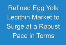 Refined Egg Yolk Lecithin Market to Surge at a Robust Pace in Terms of Revenue Over 2031