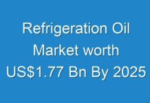 Refrigeration Oil Market worth US$1.77 Bn By 2025