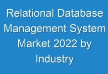 Relational Database Management System Market 2024 by Industry Analysis, Growth Opportunity, Future and Forecast to 2027
