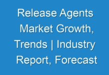 Release Agents Market Growth, Trends | Industry Report, Forecast 2025; COVID-19 to Affect Future Growth Trajectory
