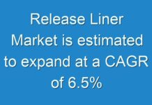 Release Liner Market is estimated to expand at a CAGR of 6.5%