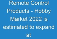 Remote Control Products – Hobby Market 2024 is estimated to expand at a CAGR of 3% during the forecast period