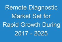 Remote Diagnostic Market Set for Rapid Growth During 2017 – 2025