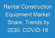 Rental Construction Equipment Market Share, Trends by 2030; COVID-19 to Affect Future Growth Trajectory