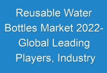 Reusable Water Bottles Market 2024- Global Leading Players, Industry Updates, Growth Factor and Future Investments by Forecast to 2027