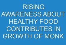 RISING AWARENESS ABOUT HEALTHY FOOD CONTRIBUTES IN GROWTH OF MONK FRUIT SUGAR MARKET