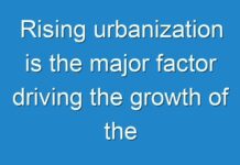 Rising urbanization is the major factor driving the growth of the Longitudinal Submerged-Arc Welded (LSAW) Pipes market