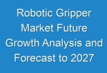Robotic Gripper Market Future Growth Analysis and Forecast to 2027
